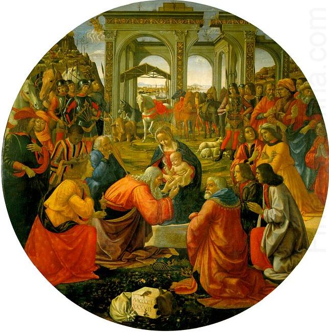 The Adoration of the Magi  aa, Domenico Ghirlandaio